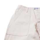 The Real McCoy's HBT Utility Trousers White-Trousers-Clutch Cafe