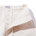 The Real McCoy's HBT Utility Trousers White-Trousers-Clutch Cafe