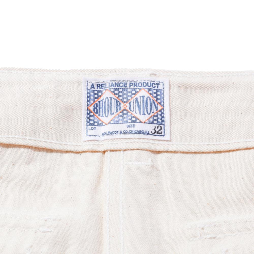 The Real McCoy's HBT Utility Trousers White-Trousers-Clutch Cafe