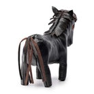 The Real McCoy's Handcrafted Horsehide Leather Animal Donkey-Leather Animal-Clutch Cafe