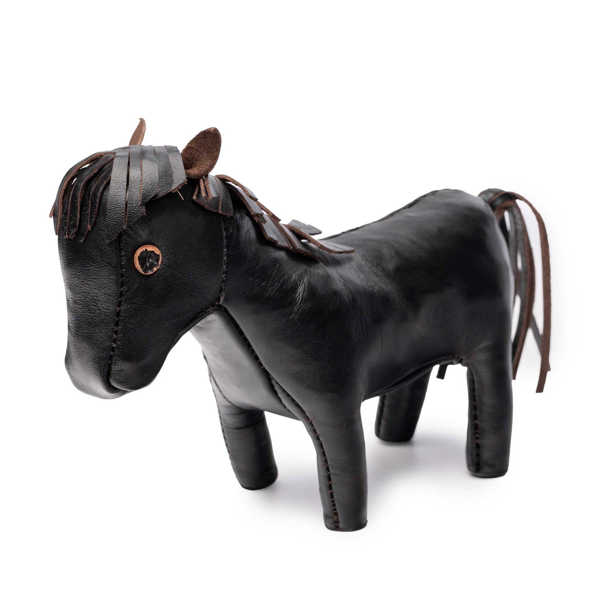 Handcrafted Horsehide Leather Animal Donkey