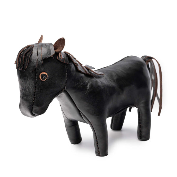 The Real McCoy's Handcrafted Horsehide Leather Animal Donkey-Leather Animal-Clutch Cafe