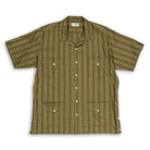The Real McCoy's Joe McCoy Cuban Shirt Olive-Clutch Cafe