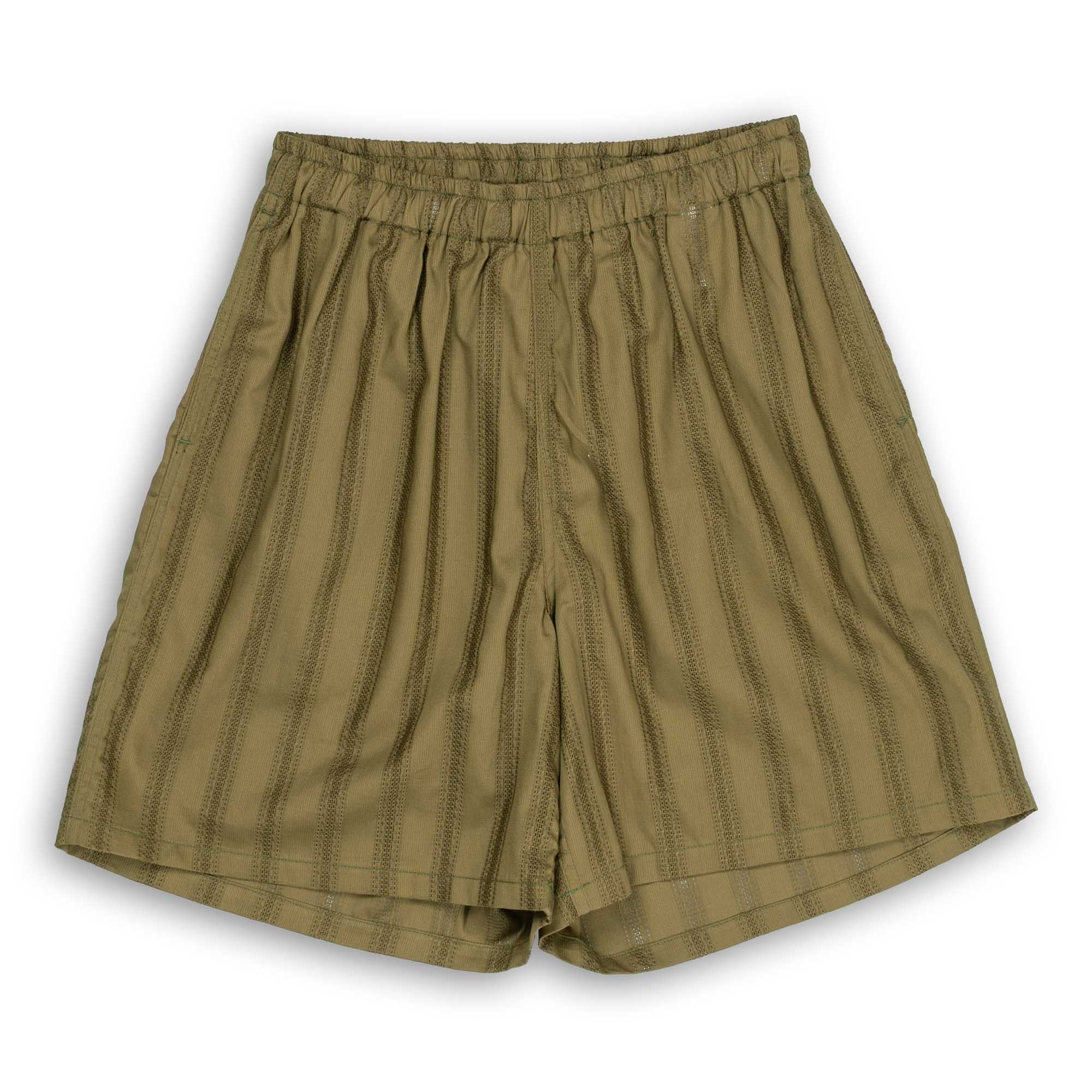 The Real McCoy's Joe McCoy Cuban Shorts Olive-Shorts-Clutch Cafe