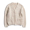 The Real McCoy's Joe McCoy Mohair Cardigan Beige-Cardigan-Clutch Cafe