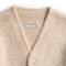 The Real McCoy's Joe McCoy Mohair Cardigan Beige-Cardigan-Clutch Cafe