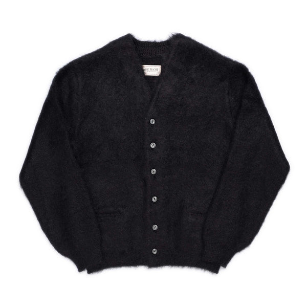 The Real McCoy's Joe McCoy Mohair Cardigan Black-Cardigan-Clutch Cafe