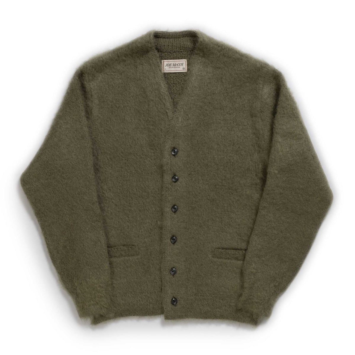 The Real McCoy's Joe McCoy Mohair Cardigan Mint – Clutch Cafe