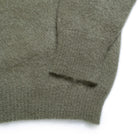 The Real McCoy's Joe McCoy V-Neck Mohair Sweater Mint-Knitwear-Clutch Cafe