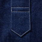 The Real McCoy's Jumper, Working, Denim Blue-Shirt-Clutch Cafe