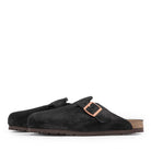 The Real McCoy's Leather Foot-Support Clogs Black-Sandals-Clutch Cafe
