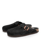 The Real McCoy's Leather Foot-Support Clogs Black-Sandals-Clutch Cafe
