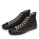 The Real McCoy's Military Canvas Training Shoes Black-Shoes-Clutch Cafe