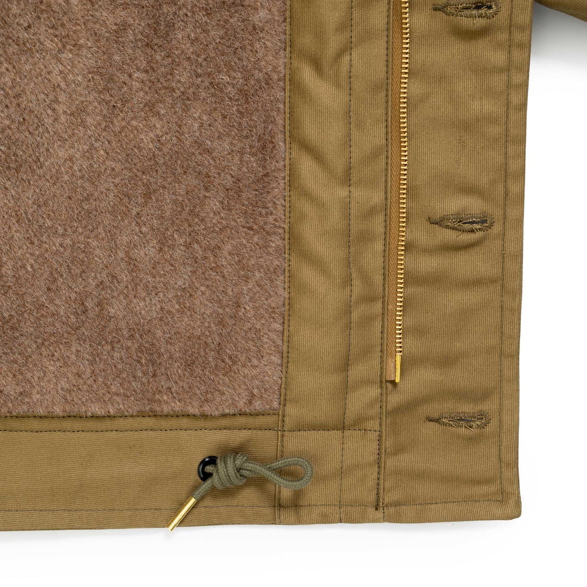 The Real McCoy's N-1 Deck Jacket Khaki-Clutch Cafe