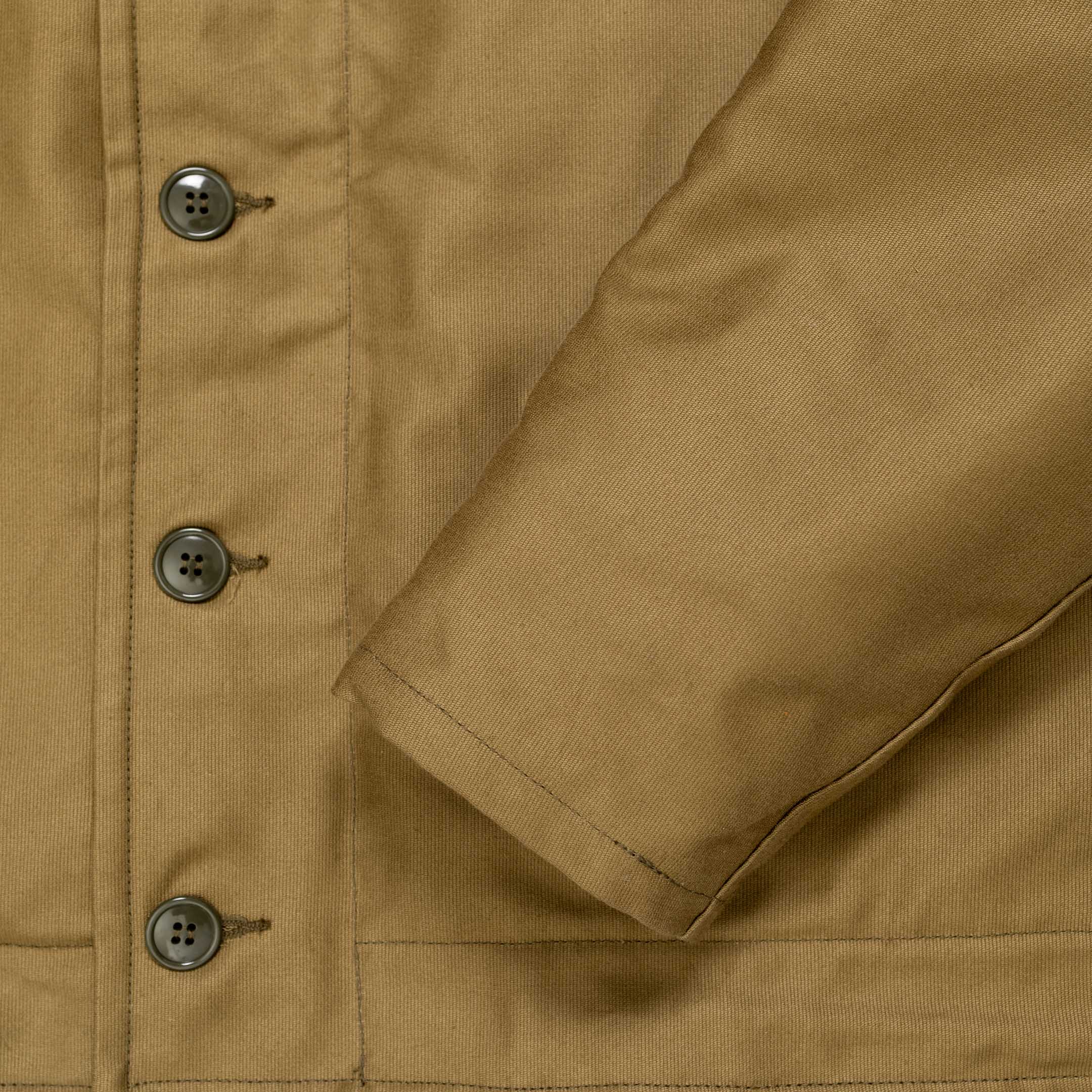 The Real McCoy's N-1 Deck Jacket Khaki-Clutch Cafe