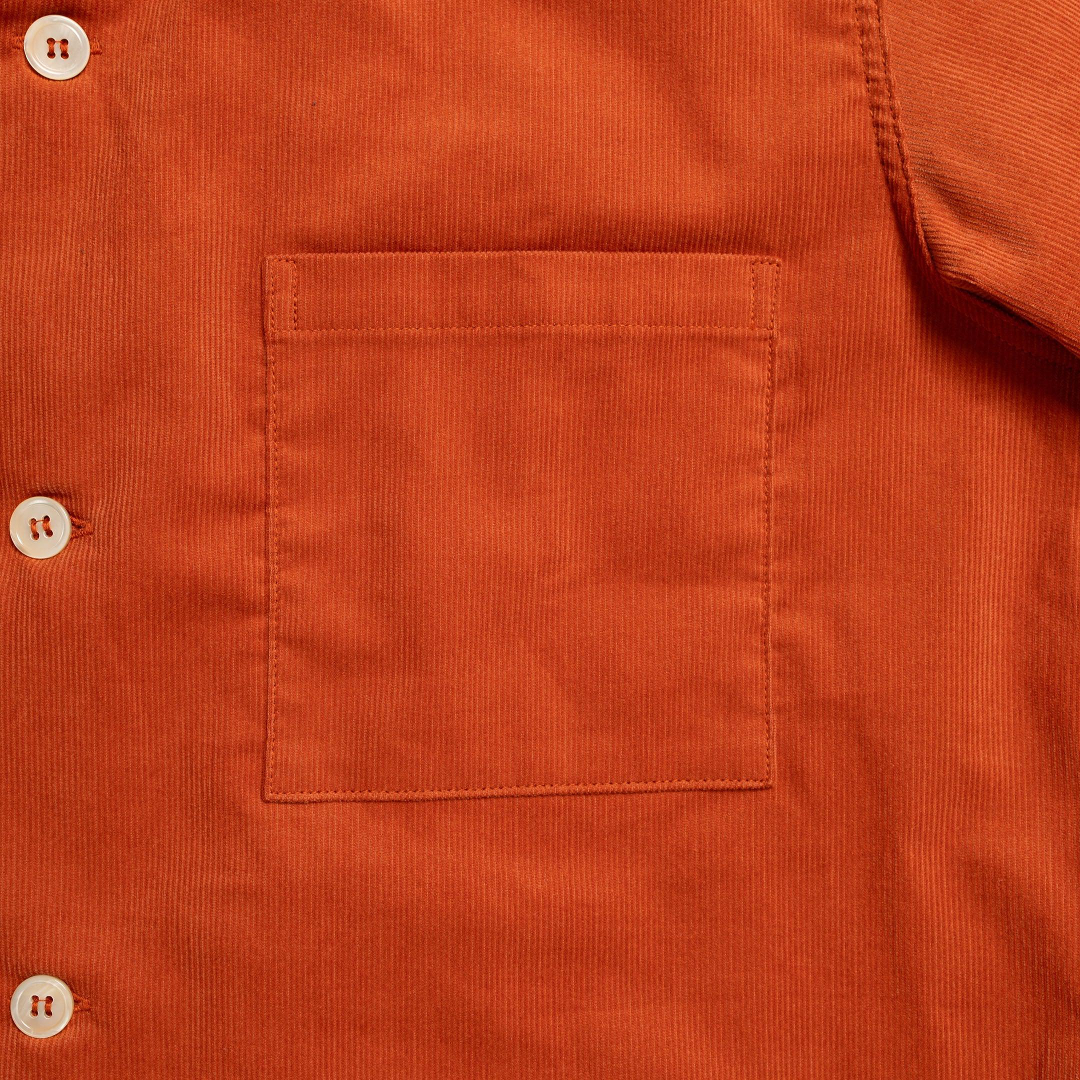 The Real McCoy's Open Collar Resort S/S Shirt Salmon-Shirt-Clutch Cafe