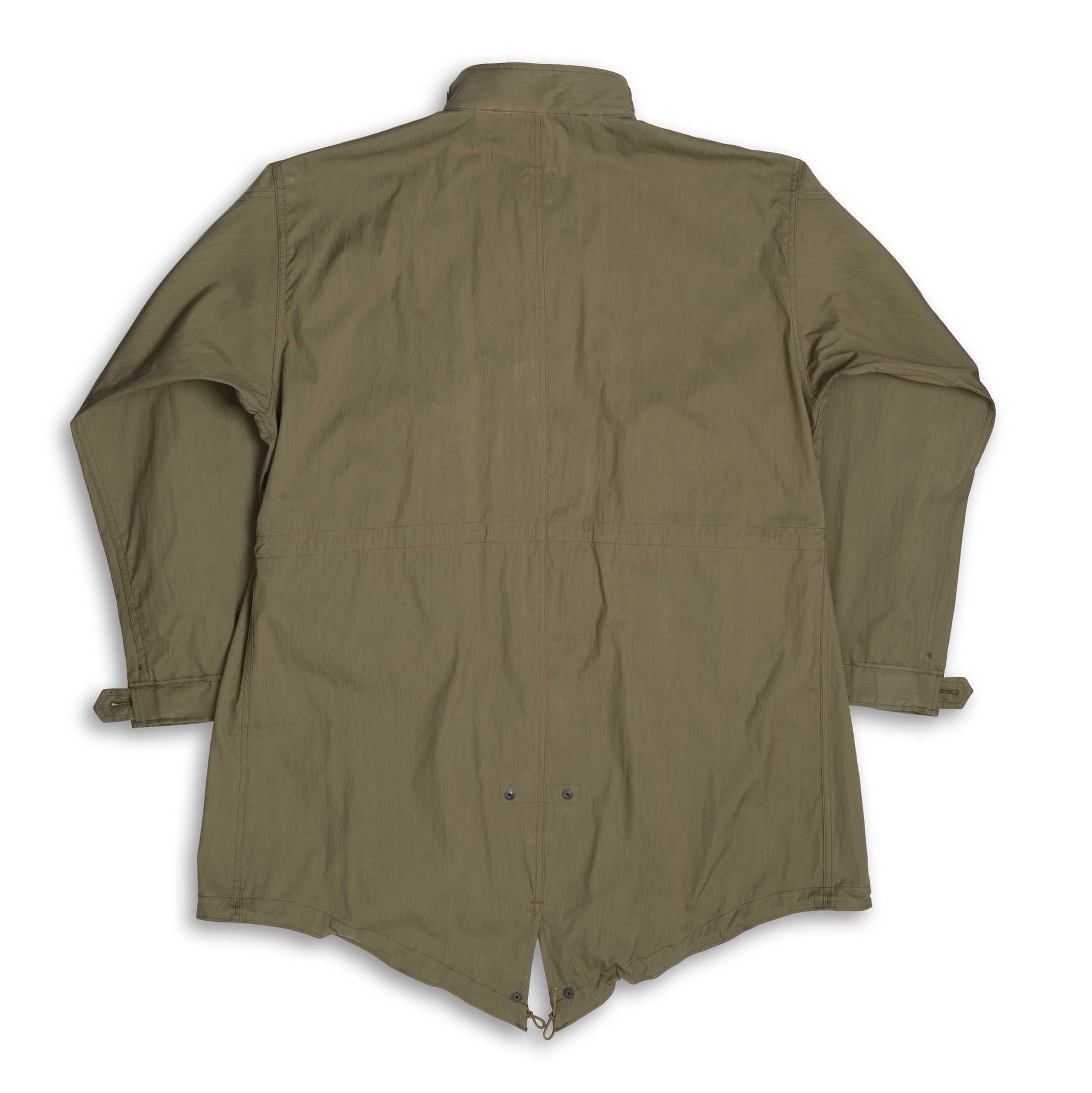 The Real McCoy's Parka, Man's M-65 Olive-Jacket-Clutch Cafe