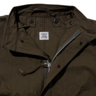 The Real McCoy's Parka, Man's M-65 Olive-Jacket-Clutch Cafe