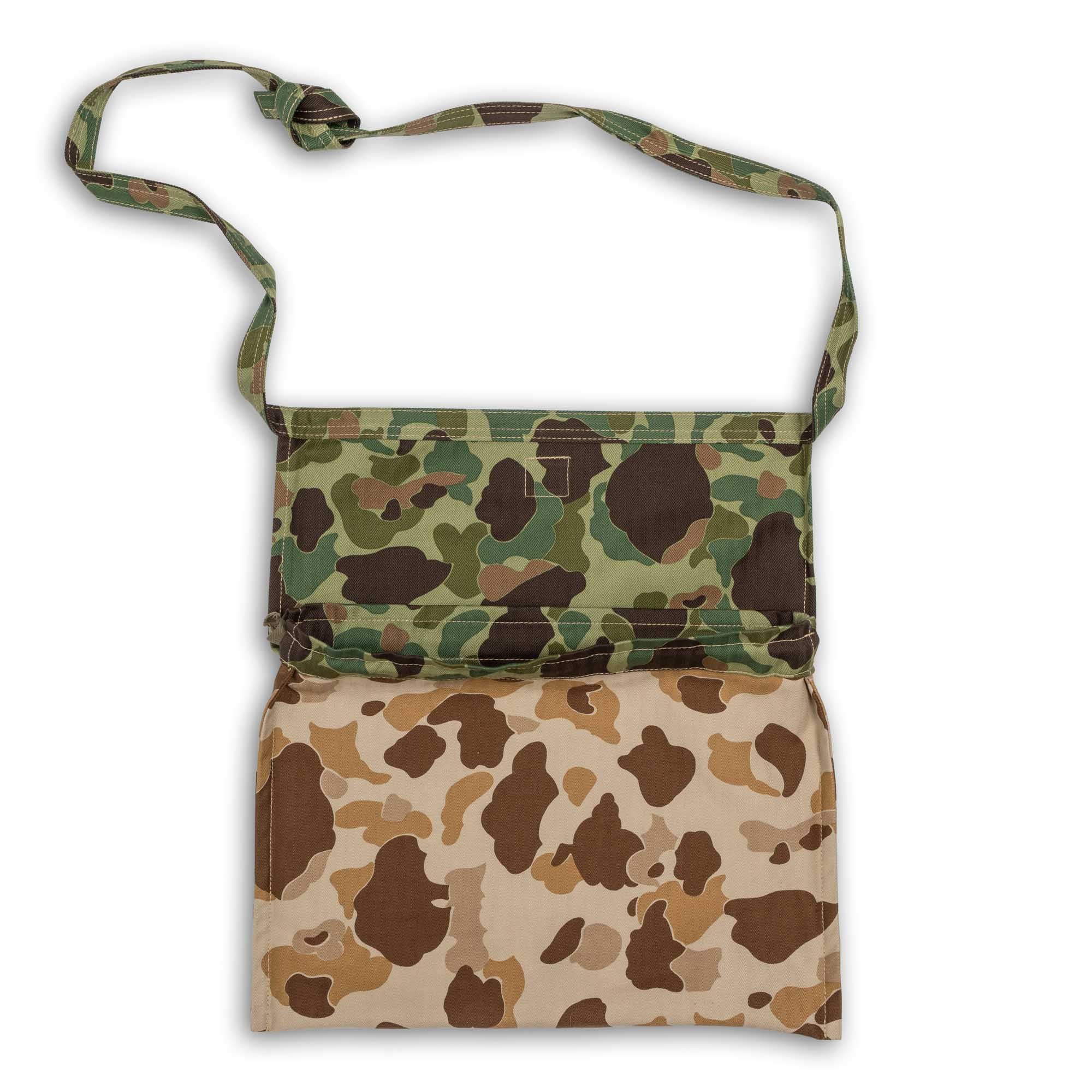 The Real McCoy's Reversible Frogskin Camouflage Apron Bag-Apron-Clutch Cafe