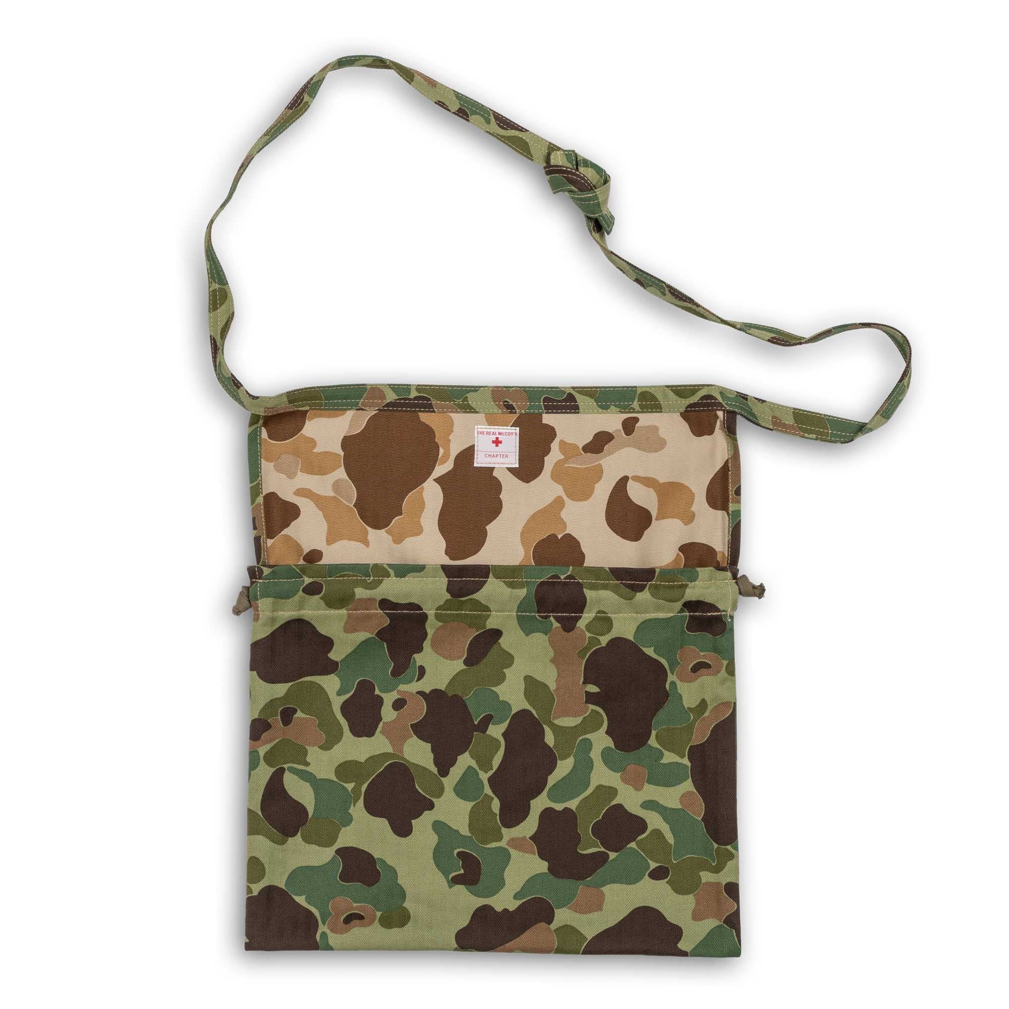 The Real McCoy's Reversible Frogskin Camouflage Apron Bag-Apron-Clutch Cafe