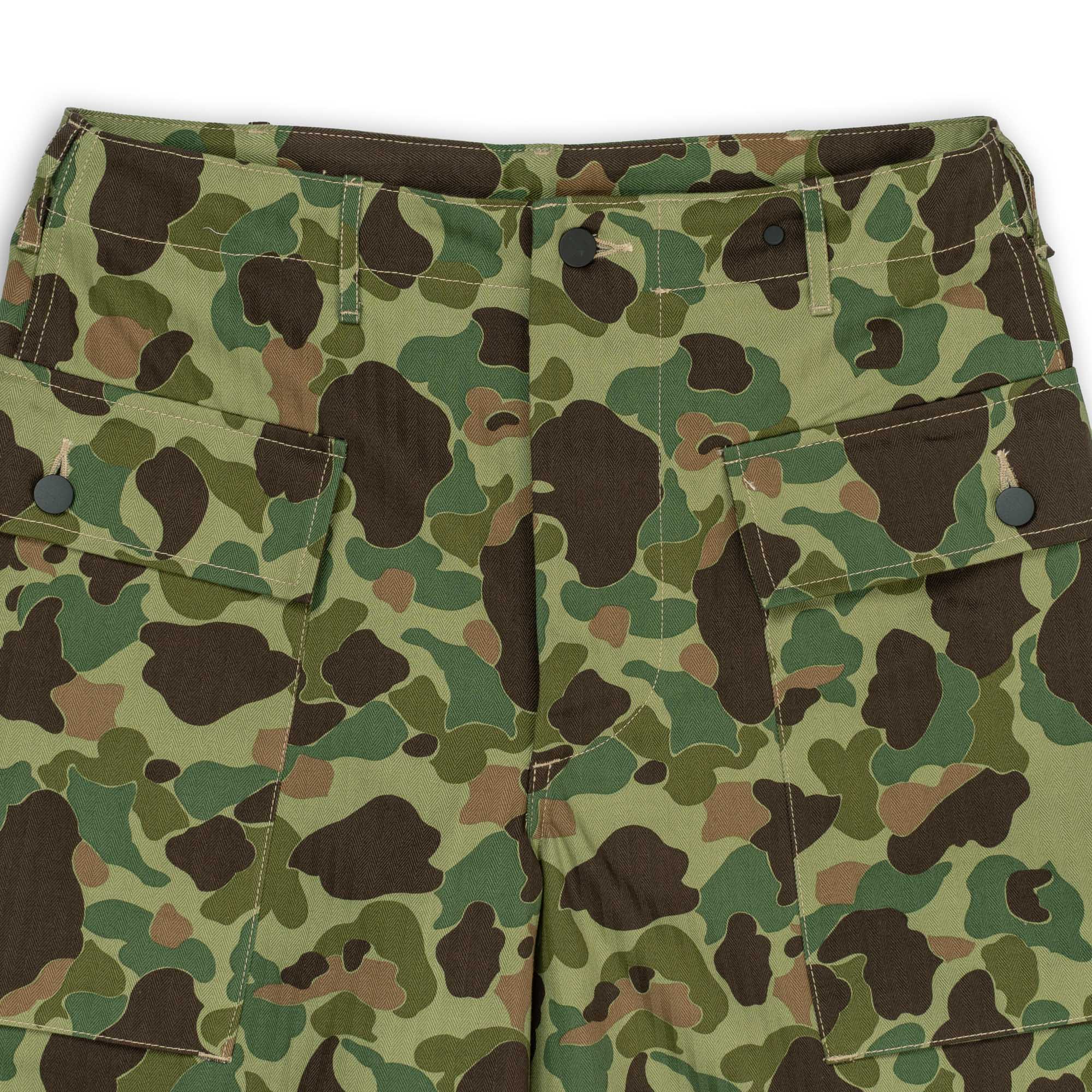 The Real McCoy's Reversible Frogskin Camouflage Shorts – Clutch Cafe