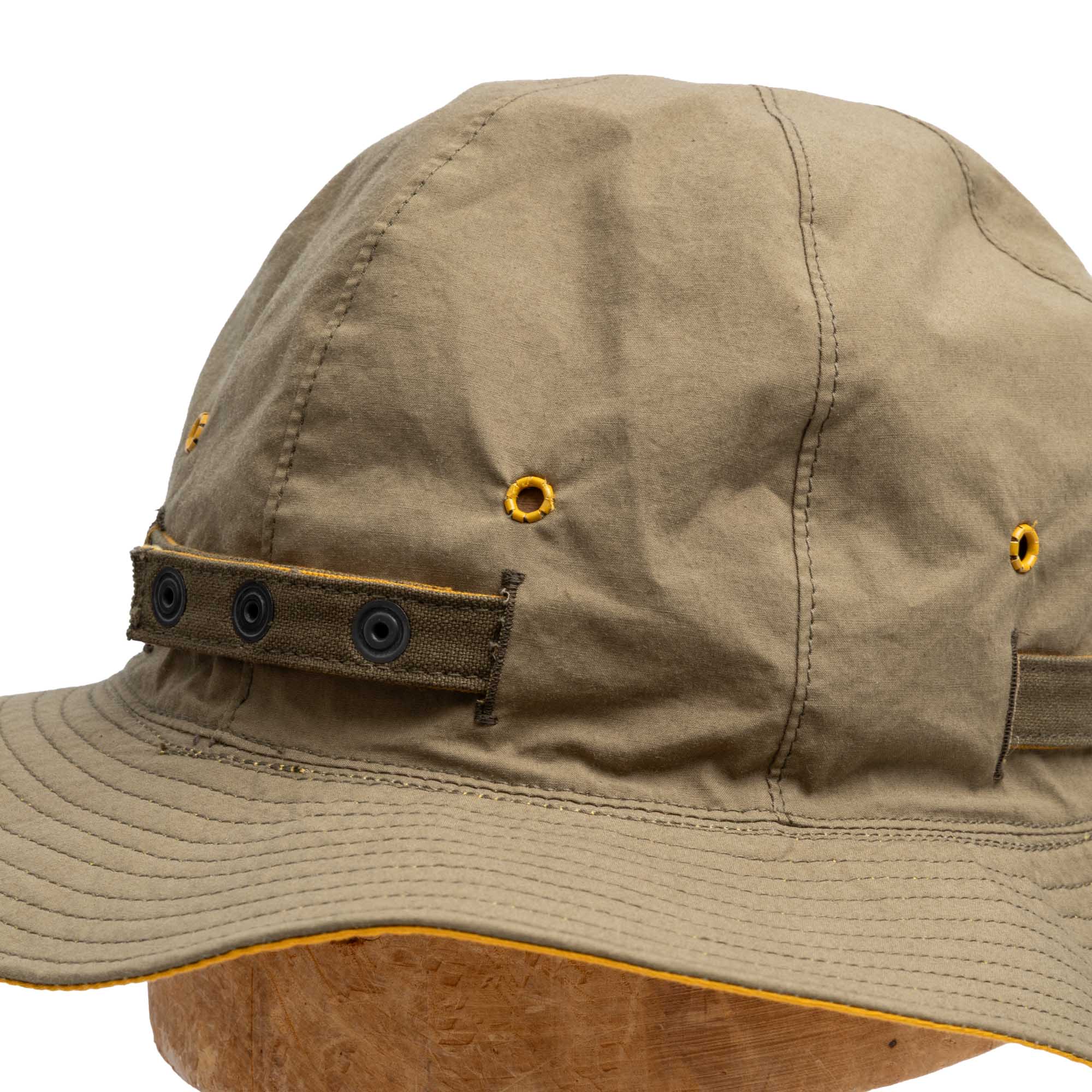 The Real McCoy's Reversible Sun Hat w/ Adjustable Band-Hat-Clutch Cafe