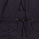 The Real McCoy's Royal Navy Windproof Deck Smock, 1st Pattern Navy-Jacket-Clutch Cafe