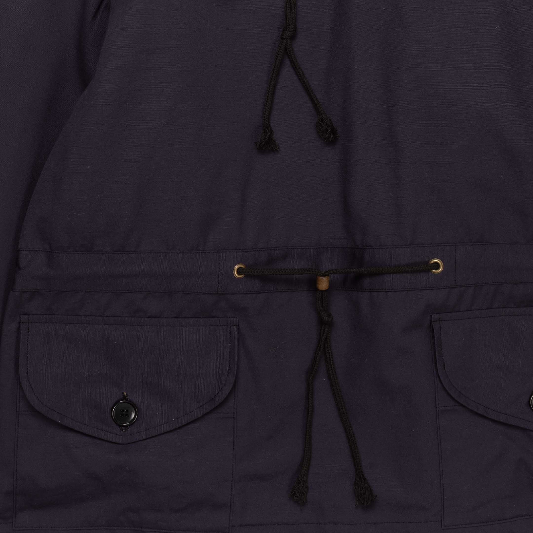 The Real McCoy's Royal Navy Windproof Deck Smock, 1st Pattern Navy-Jacket-Clutch Cafe