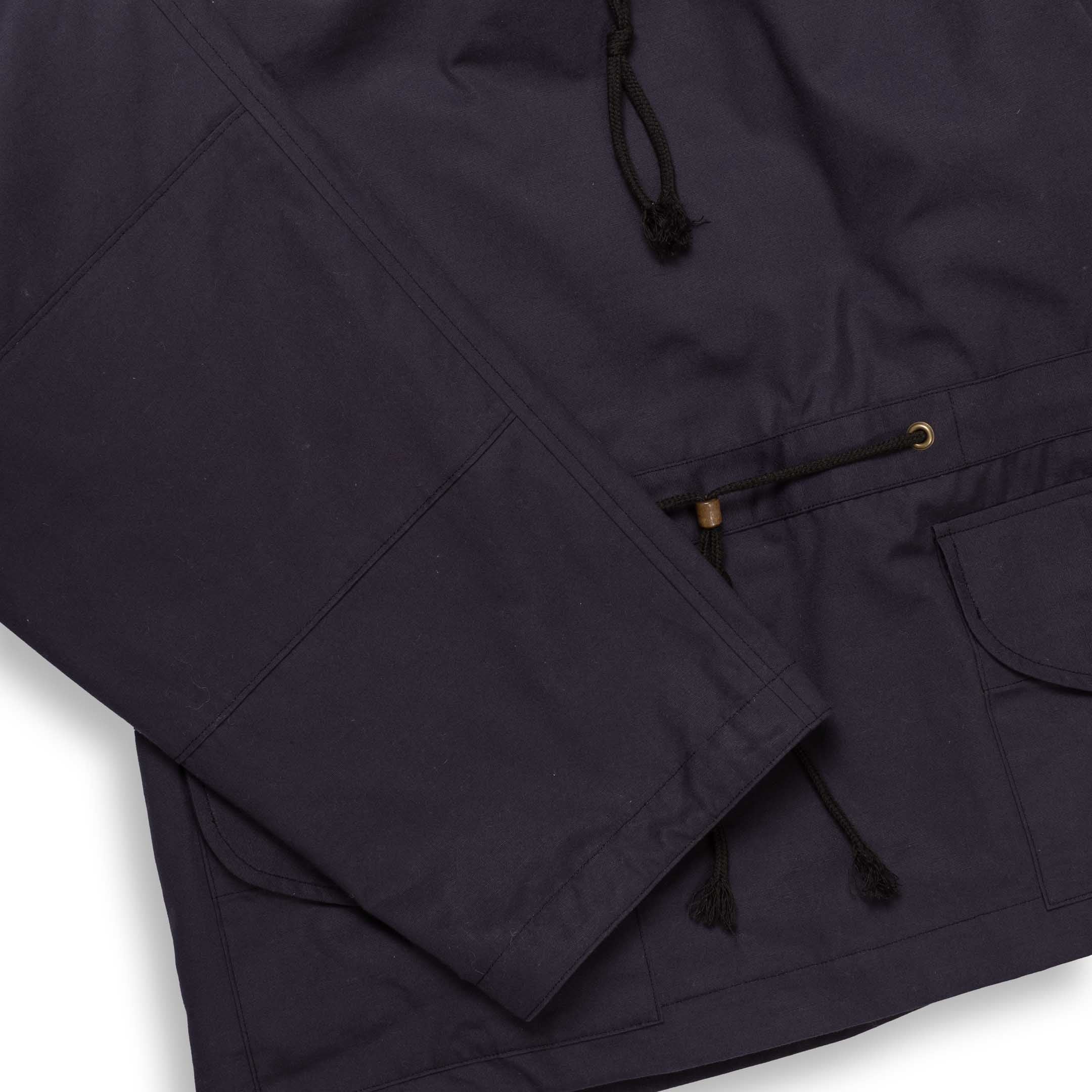 The Real McCoy's Royal Navy Windproof Deck Smock, 1st Pattern Navy-Jacket-Clutch Cafe