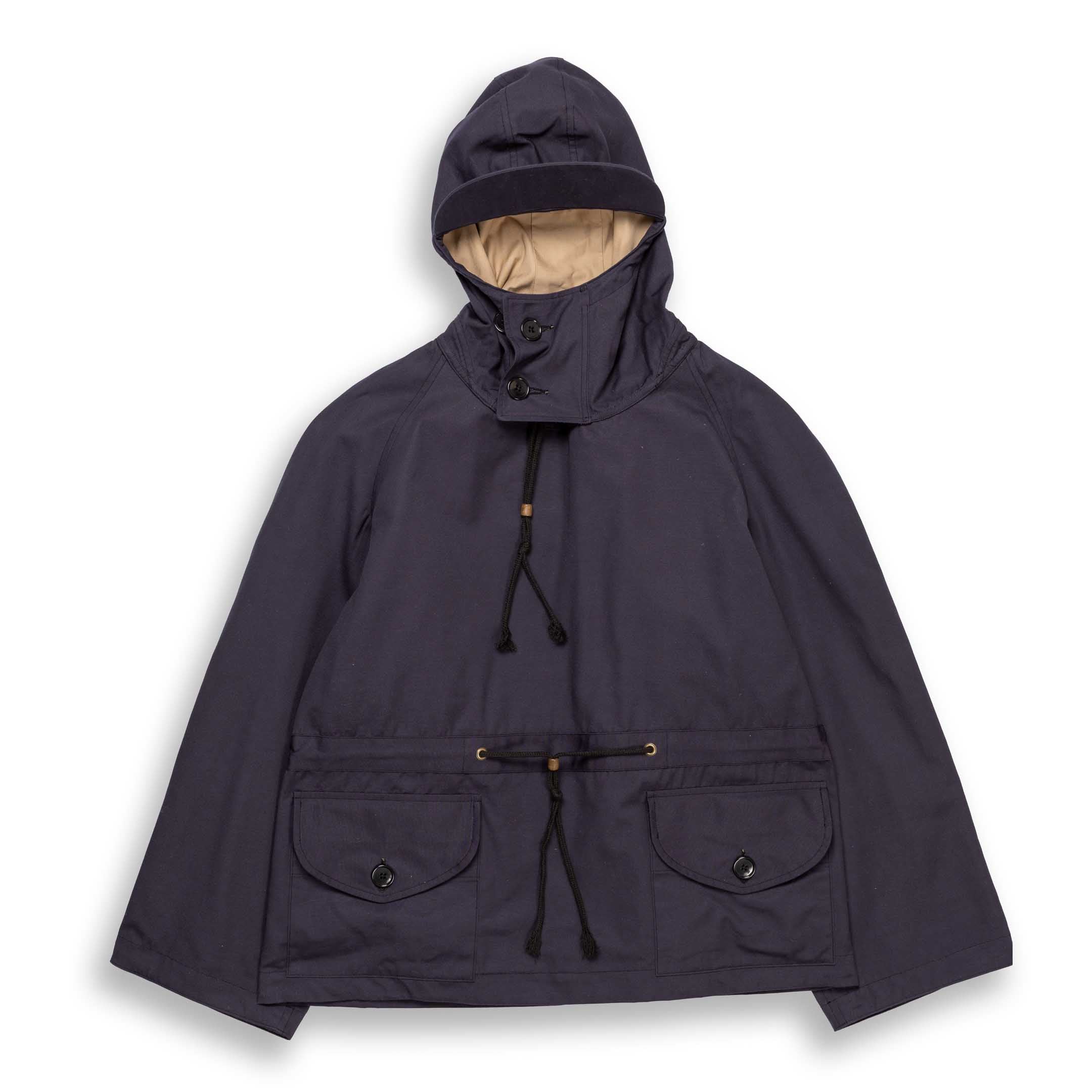 The Real McCoy's Royal Navy Windproof Deck Smock, 1st Pattern Navy-Jacket-Clutch Cafe