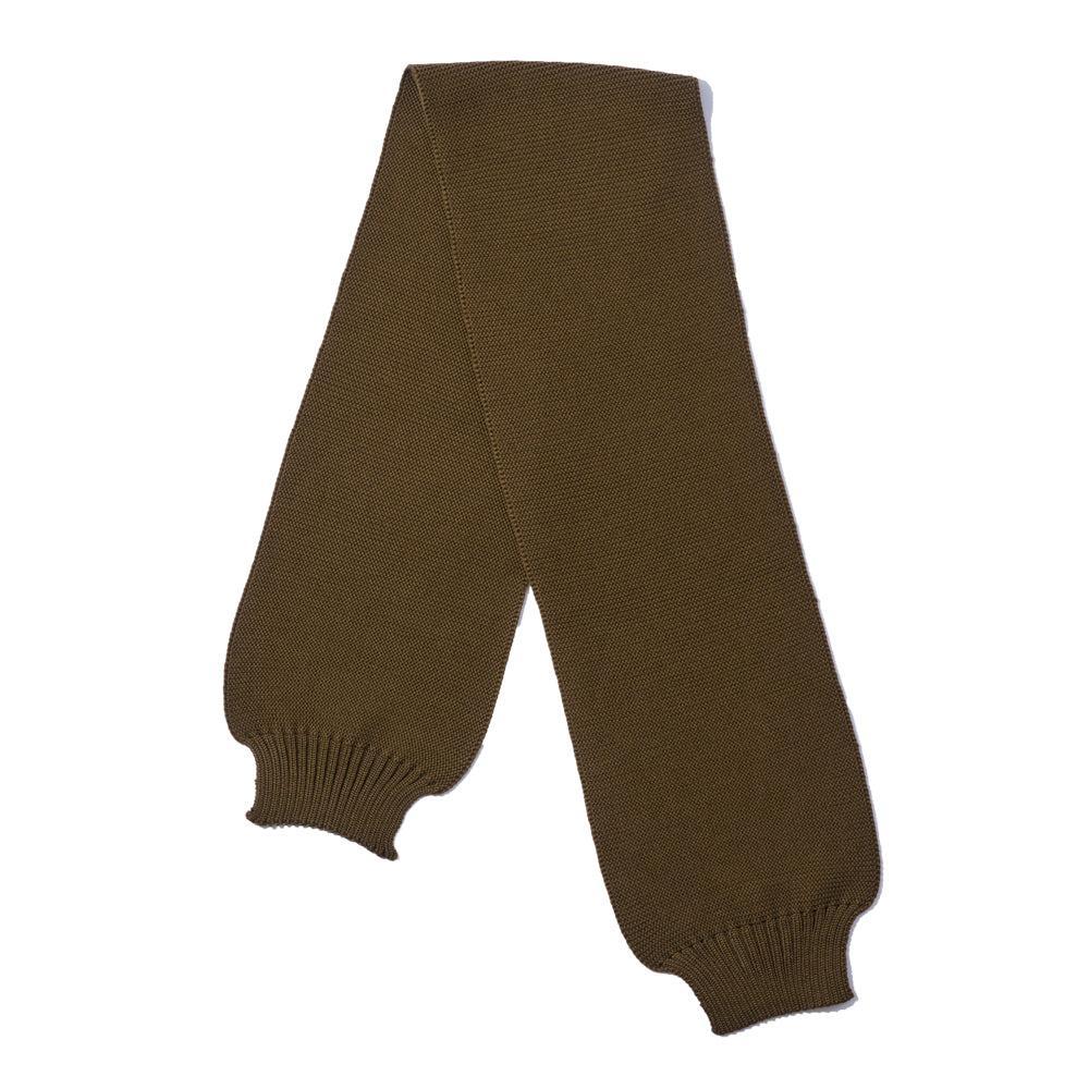 The Real McCoy's Scarf, Wool Knit Olive-Scarf-Clutch Cafe