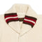 The Real McCoy's Striped Shawl Collar Cardigan Ecru-Cardigan-Clutch Cafe