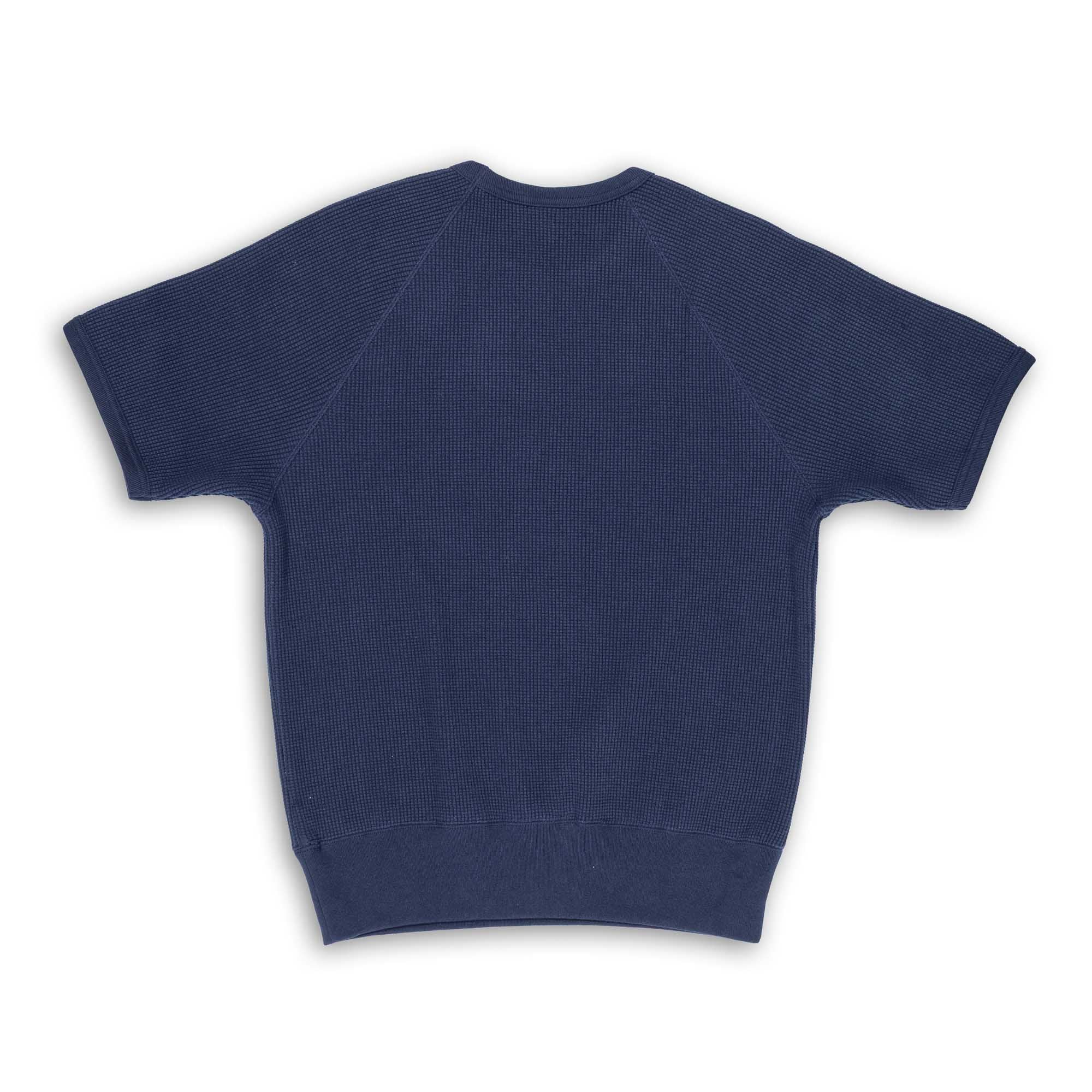 The Real McCoy's Summer Thermal Tee Navy-T-shirt-Clutch Cafe
