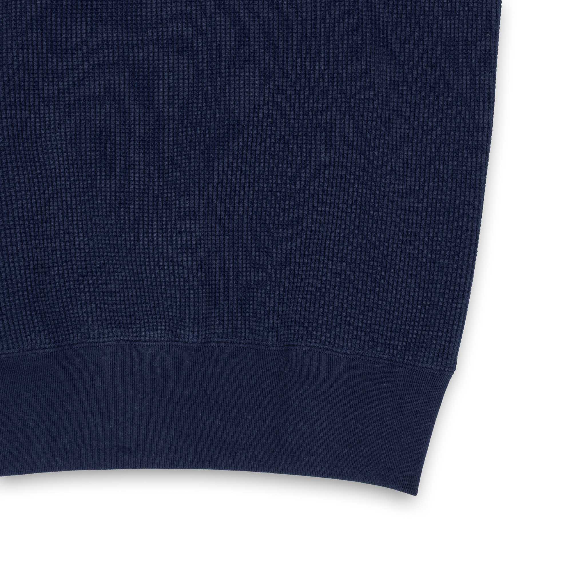 The Real McCoy's Summer Thermal Tee Navy-T-shirt-Clutch Cafe
