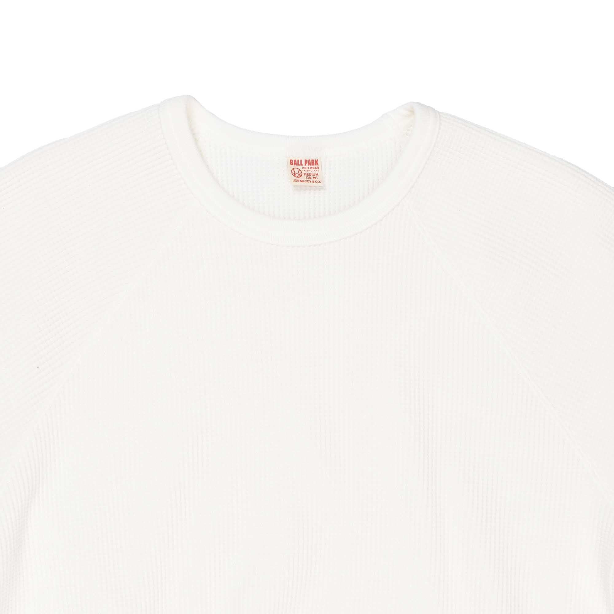 The Real McCoy's Summer Thermal Tee White-T-shirt-Clutch Cafe