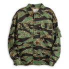 The Real McCoy's Tiger Camouflage Shirt / John Wayne-Leather Jacket-Clutch Cafe