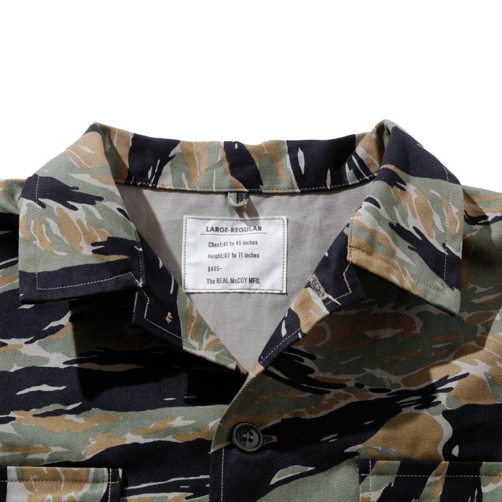 The Real McCoy's Tiger Camouflage Shirt / Tadpole-Shirt-Clutch Cafe