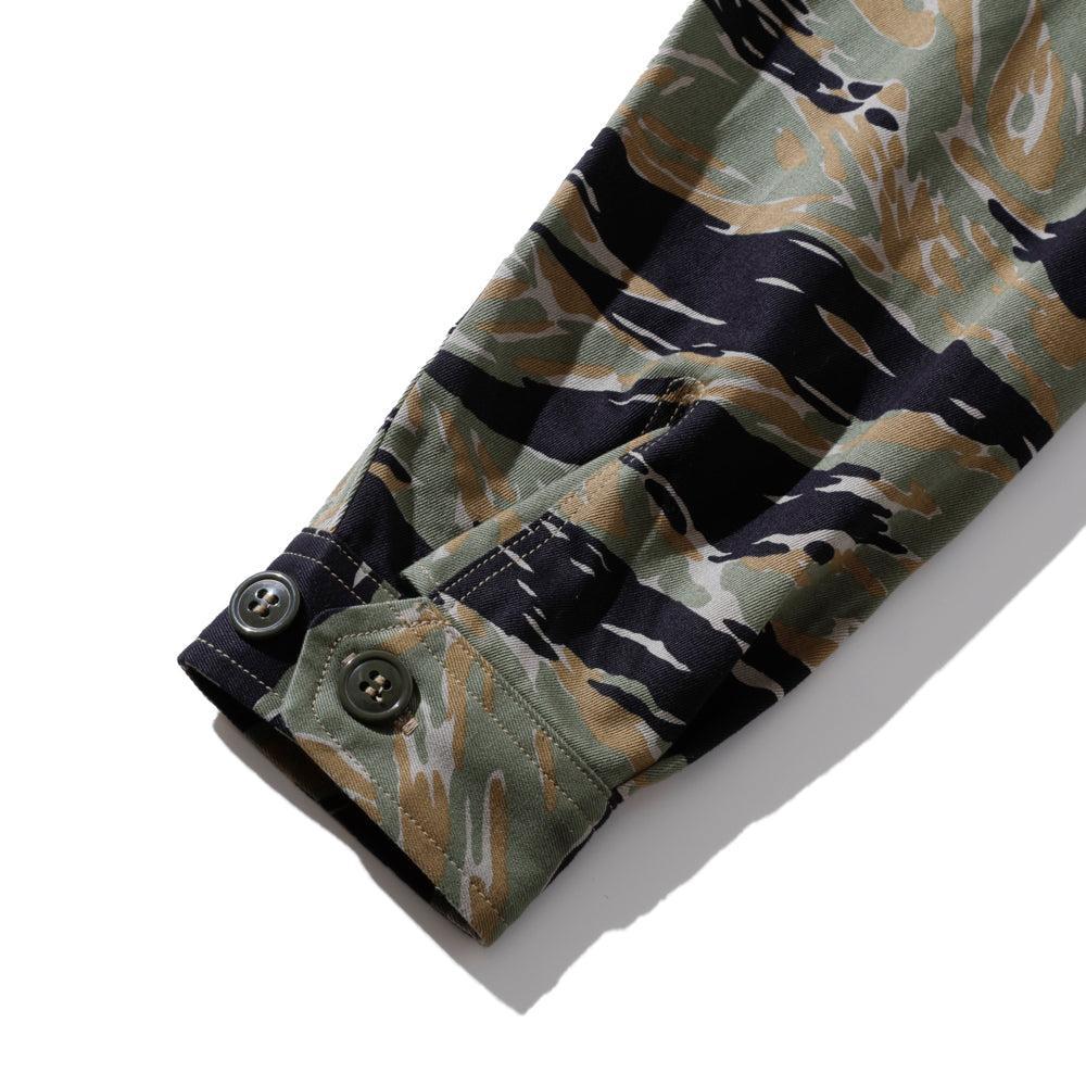 The Real McCoy's Tiger Camouflage Shirt / Tadpole-Shirt-Clutch Cafe