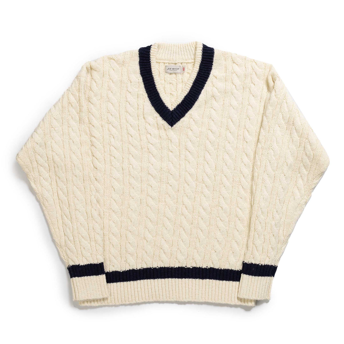 The Real McCoy's Tilden Knit Sweater Milk