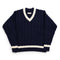 The Real McCoy's Tilden Knit Sweater Navy-Knitwear-Clutch Cafe