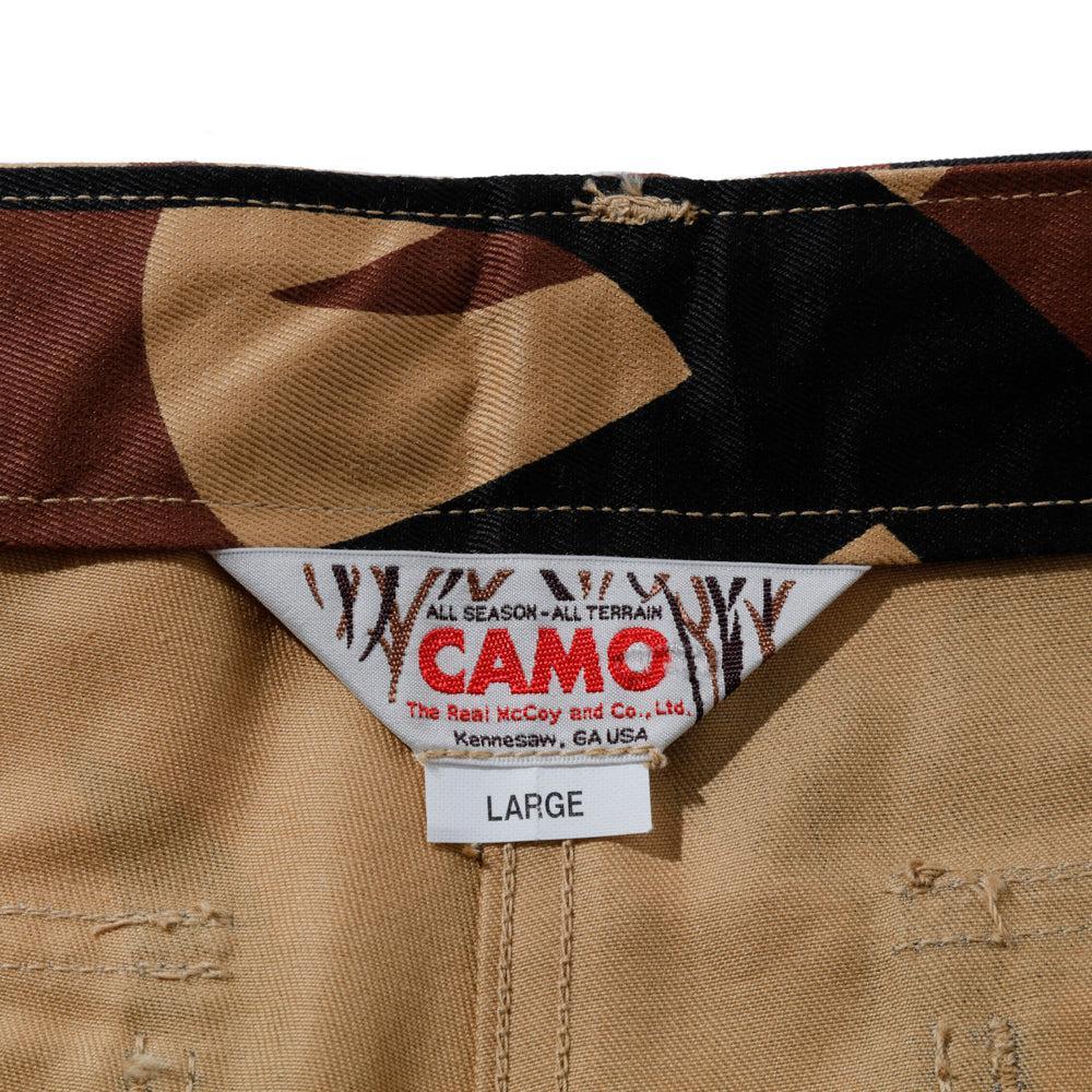 The Real McCoy's Tribal Camouflage Combat Trousers Beige-Clutch Cafe