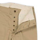 The Real McCoy's Trousers, Cotton, Khaki, 1945 Chino-Trousers-Clutch Cafe