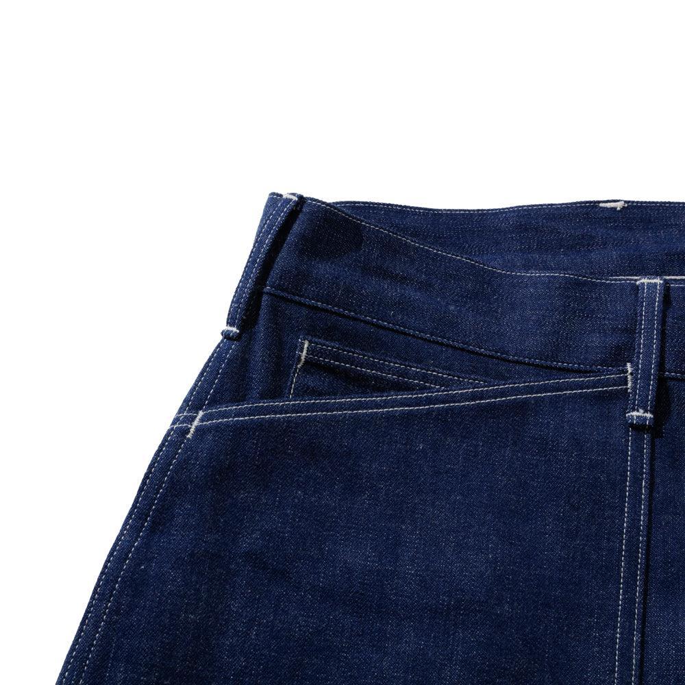 The Real McCoy's Trousers, Working, Denim Blue-Trousers-Clutch Cafe