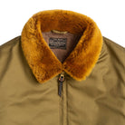 The Real McCoy's Type B-10 Real McCoy MFG. Co. Olive-Jacket-Clutch Cafe