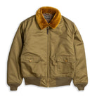 The Real McCoy's Type B-10 Real McCoy MFG. Co. Olive-Jacket-Clutch Cafe