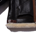 The Real McCoy's Type B-3 Real McCoy MFG Co Brown-Leather Jacket-Clutch Cafe