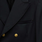 The Real McCoy's US Navy Service Coat Navy-Leather Jacket-Clutch Cafe