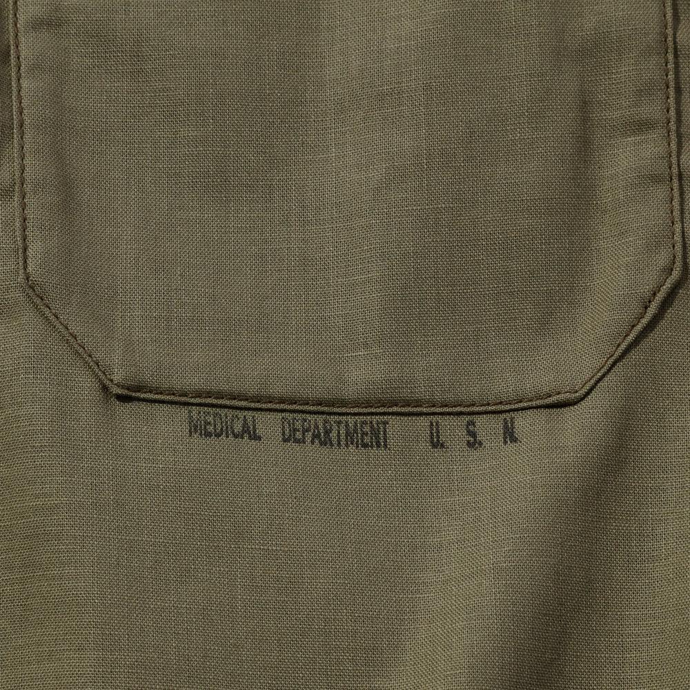 The Real McCoy's USN Medical Department Sleeping Shirt Olive-Shirt-Clutch Cafe