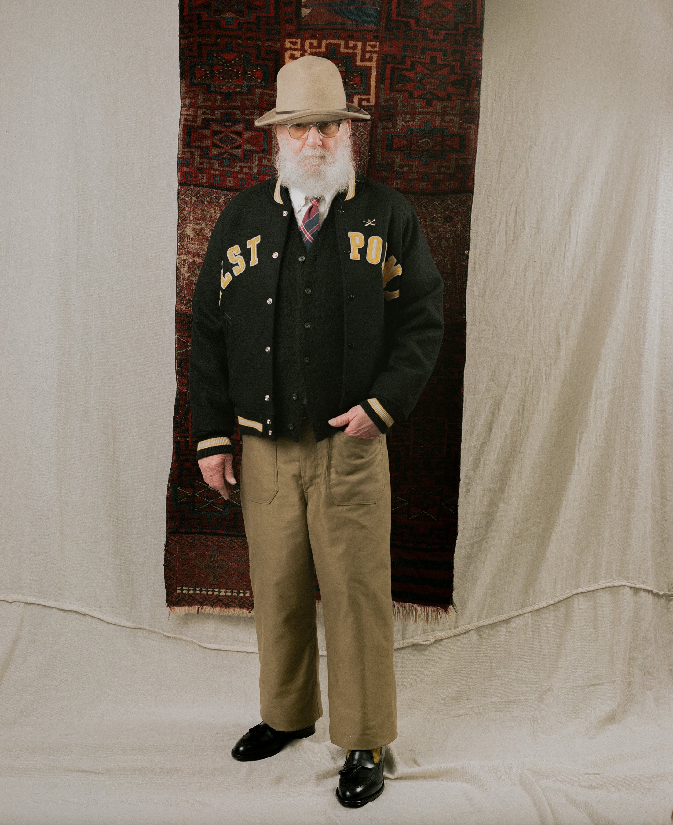 The Real McCoy's USN N-1 Trousers Modify / Khaki-Trousers-Clutch Cafe