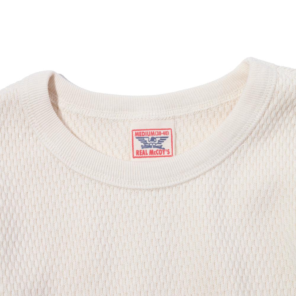 The Real McCoy's U.S. Army Military Thermal Shirt Milk-Top-Clutch Cafe